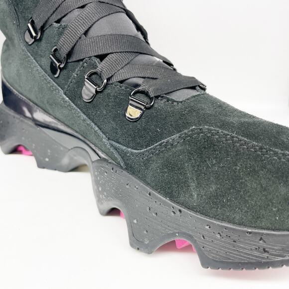 Sorel Women’s Kinetic Impact Conquest Aurora Boots WP Boot Black Size 10 - Picture 12 of 12